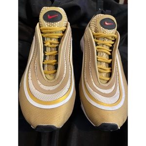 AIR MAX 97 ULTRA 17 'METALLIC GOLD' Running Shoes 918356-700 - Sz 7